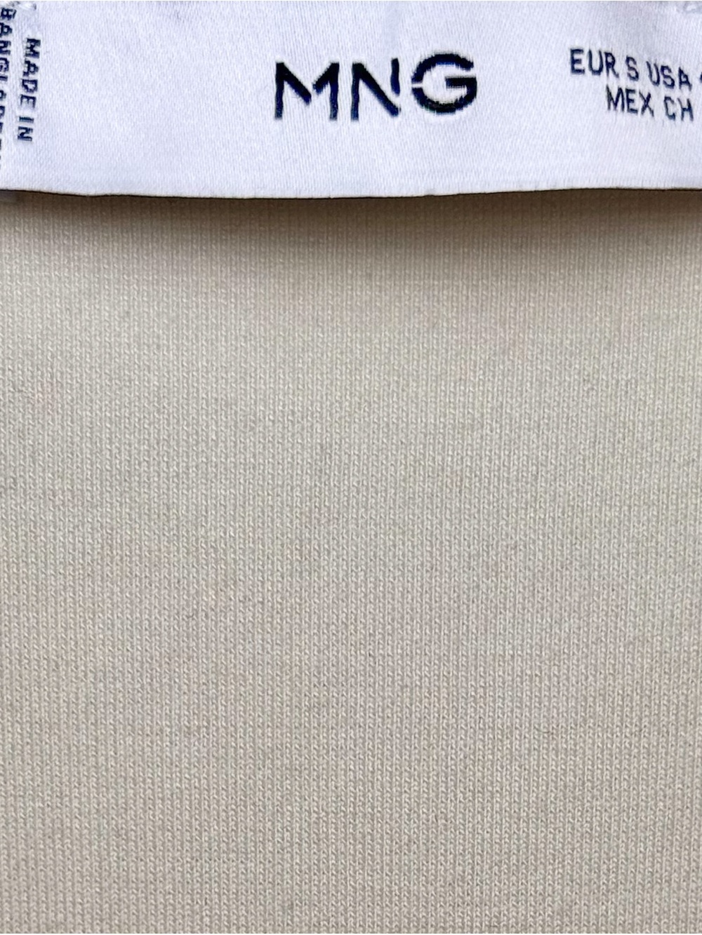 Like New Mango Fitted Midi Dress in Ecru, US 4 - Picture 7 of 7